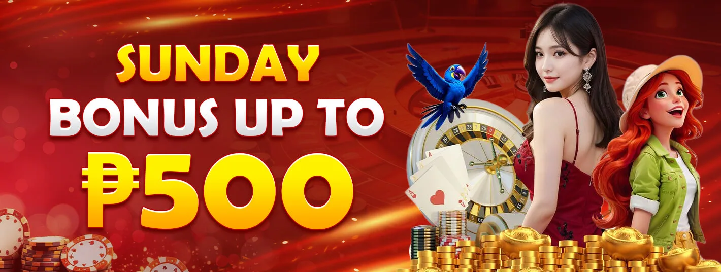 PHTAYA Sunday deposit bonus up to ₱500 on slots and fishing