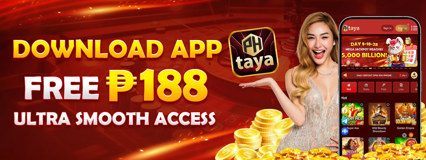 PHTAYA app download bonus ₱188 after deposit and bet milestones